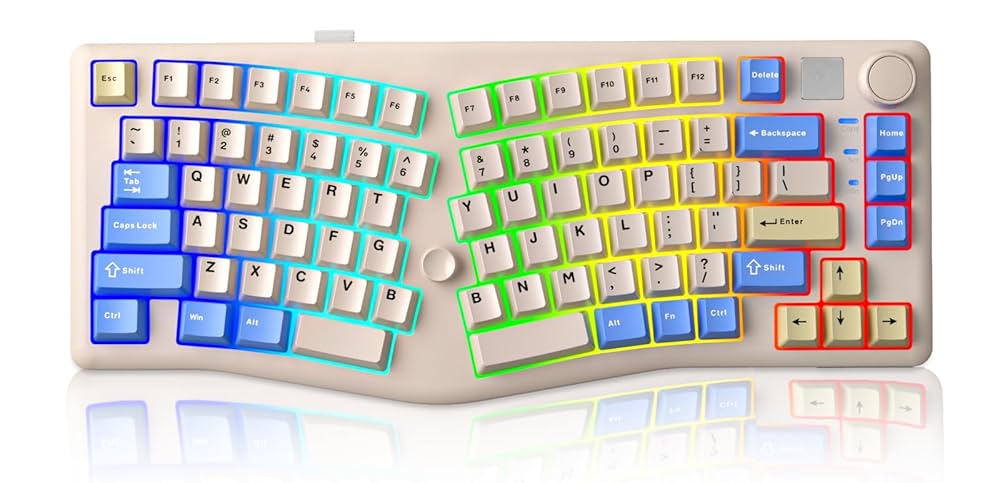 Amazon.com: LEOBOG A75 Alice Keyboard, Tri-Mode Bluetooth